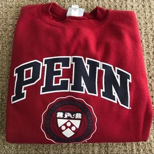 PENN Red Crewneck Sweatshirt